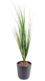 Plante artificielle Herbe Onion Grass en piquet haut - plante pour intrieur - H. 75cm