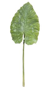 Feuille artificielle Alocasia gante - dcoration d'intrieur - H.160cm vert
