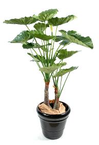 Plante artificielle tropicale Alocasia - dcoration d'intrieur - H.120cm