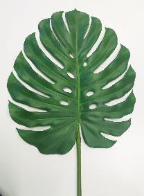 Feuille artificielle de Philo - dcoration d'intrieur - H.112cm vert