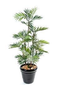 Palmier artificiel Parlour - plante artificielle d'intrieur - H.150cm vert