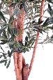 Arbre fruitier artificiel Olivier tronc noueux - plante pour intérieur - H.210cm
