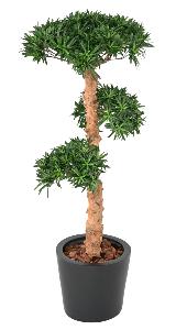 Arbre artificiel Podocarpus nuage - plante artificielle intérieur - H.150cm