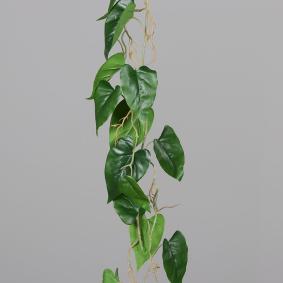 Feuillage artificiel Guirlande Anthurium - plante verte d'intrieur - H.115cm