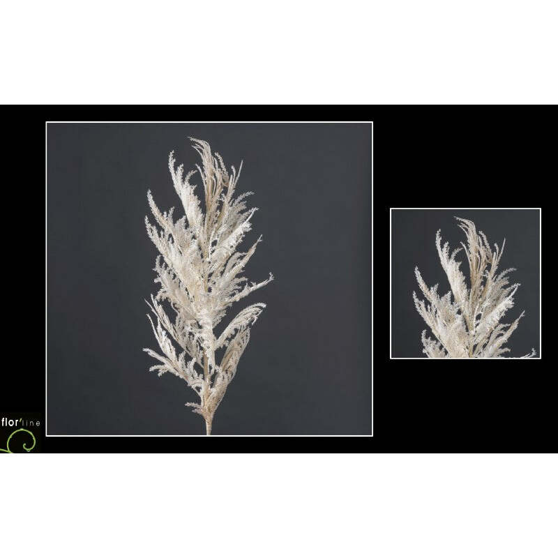 Herbe de la Pampa Gynerium artificielle - Collection Pastel CREME hauteur 110 cm - NO2