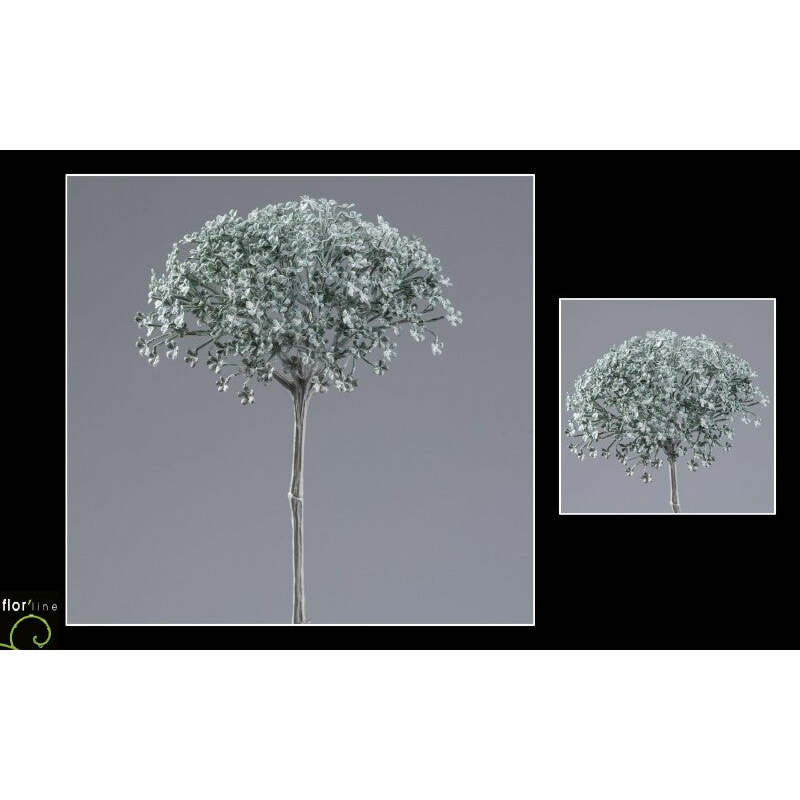 Branche artificielle de Sedum - Collection Pastel AZUR hauteur 62 cm - NO2