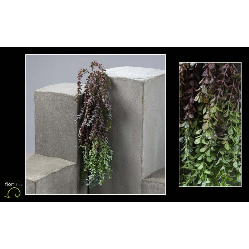 Plante artificielle chute de buxus - intérieur - H.85 cm panaché Q4