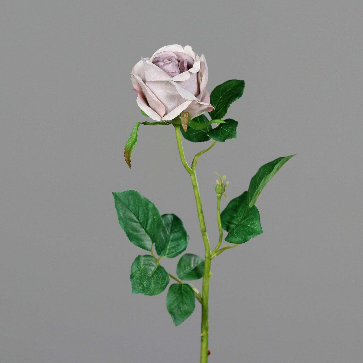 Fleur artificielle rose - composition florale - H.68cm - mauve clair R3
