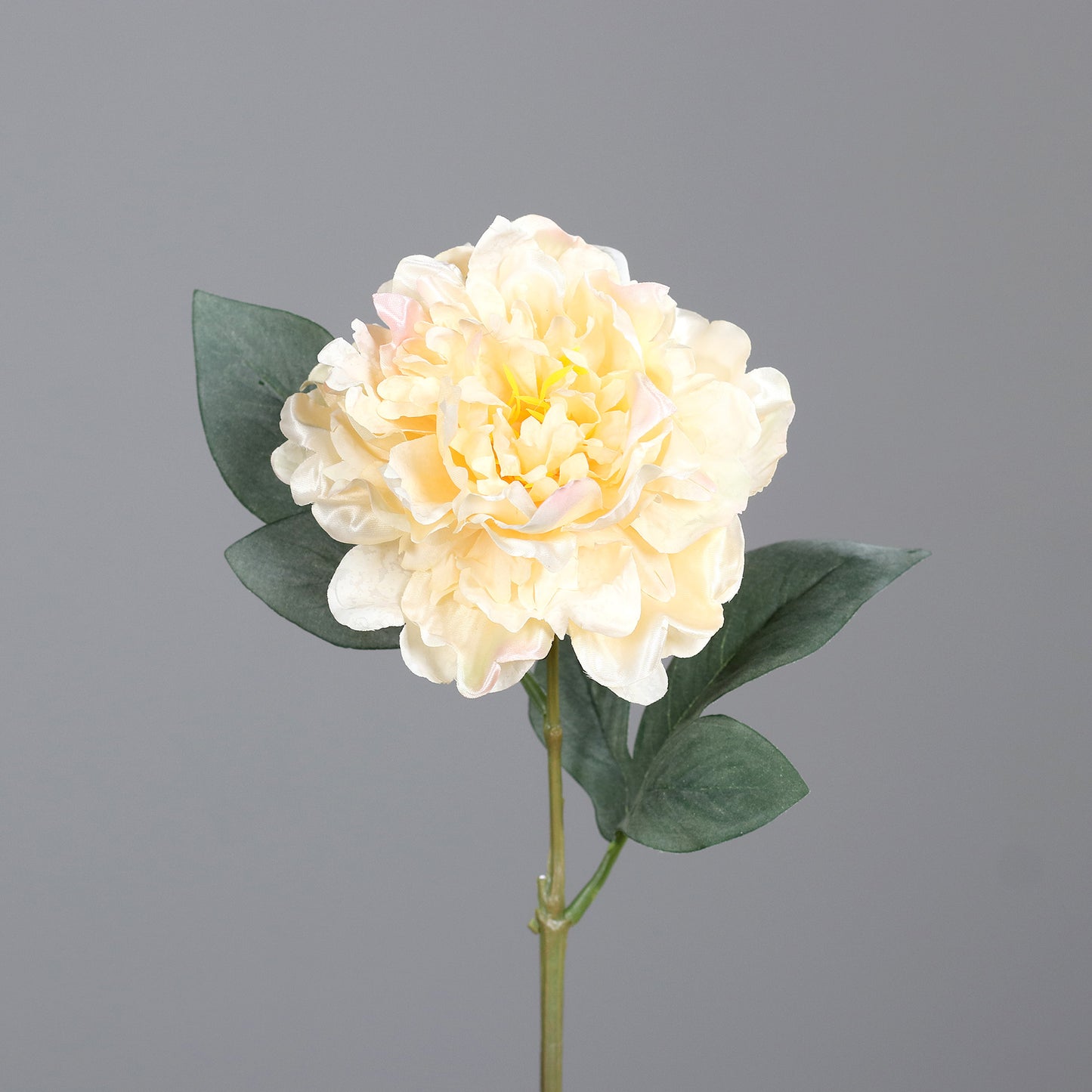 Fleur artificielle Pivoine pêche irisé - Collection Festive - H.59m - MAG