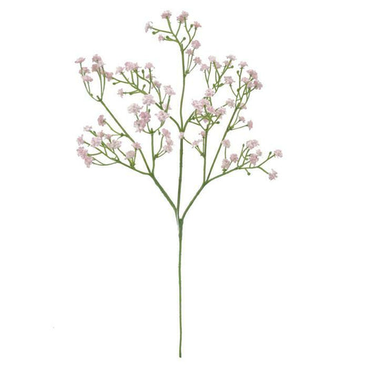 Fleur artificielle Gypsophile - composition bouquet - H.55cm - Rose Q3