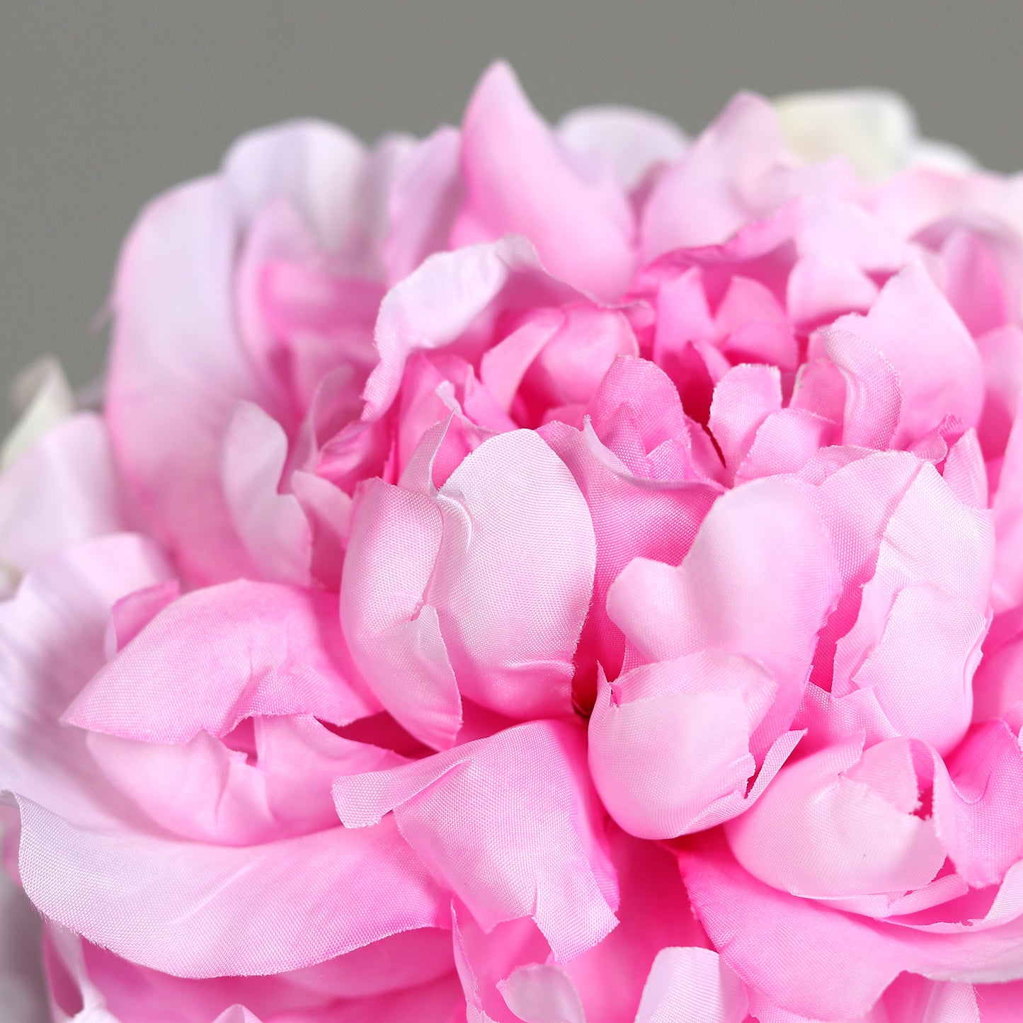 Fleur artificielle Pivoine Rose clair - composition florale - H.63 cm