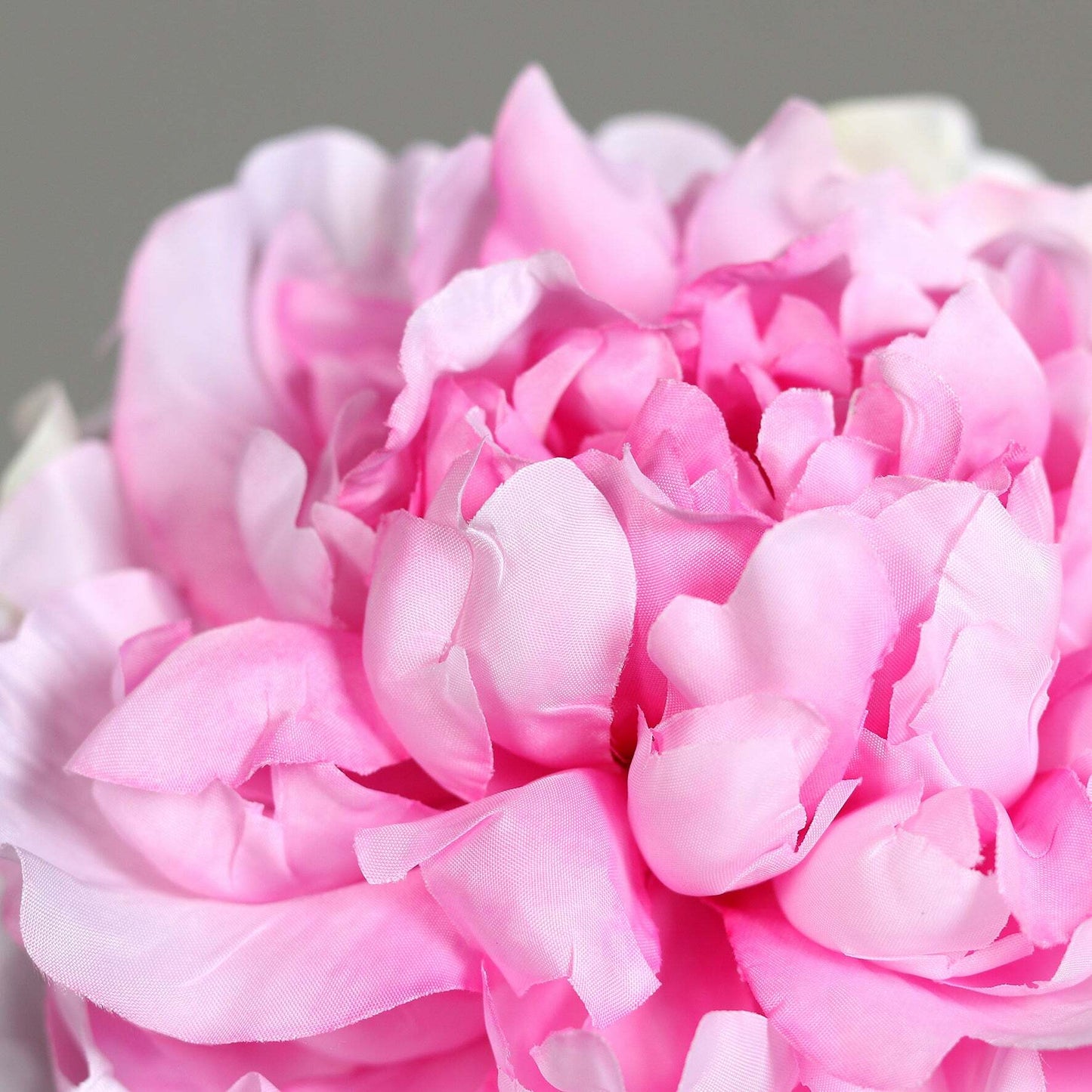 Fleur artificielle Pivoine Rose - composition florale - H.63 cm - P3