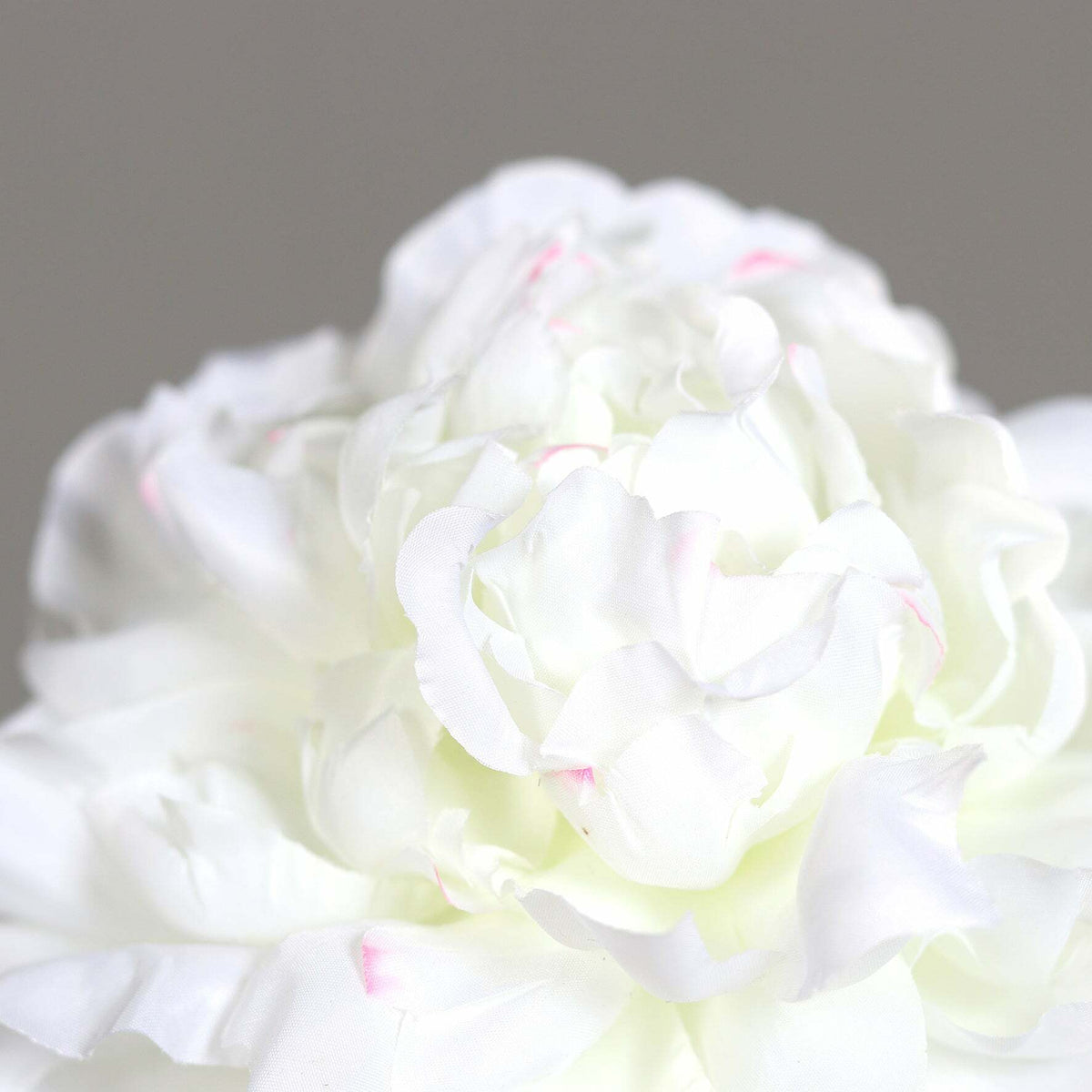 Fleur artificielle Pivoine blanche - composition florale - H.63 cm - P3