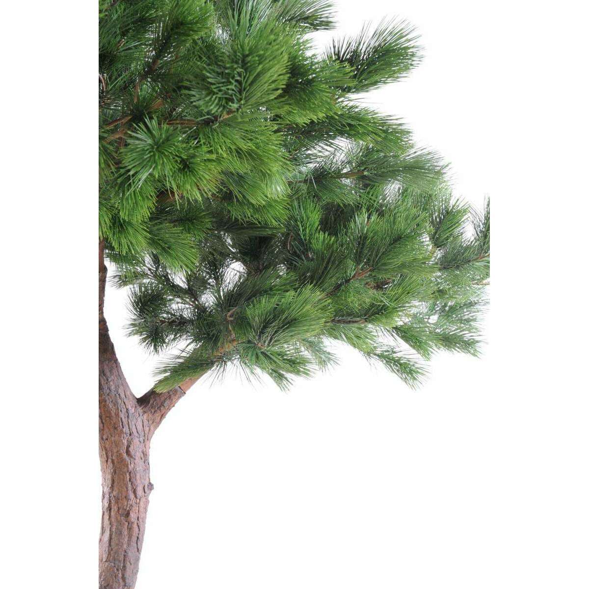 Arbre artificiel forestier Pin tête - arbre méditerranéen pour intérieur - H.280cm - P