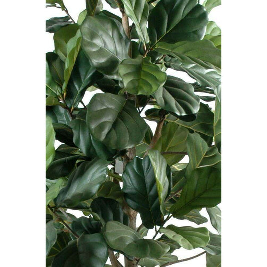 Arbre artificiel Lyrata Figuier - plante semi-naturelle d'intérieur - H.210cm