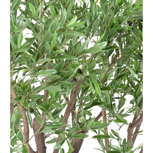 Arbre artificiel Olivier géant PLAST UV - décoration pour extérieur - H.185cm