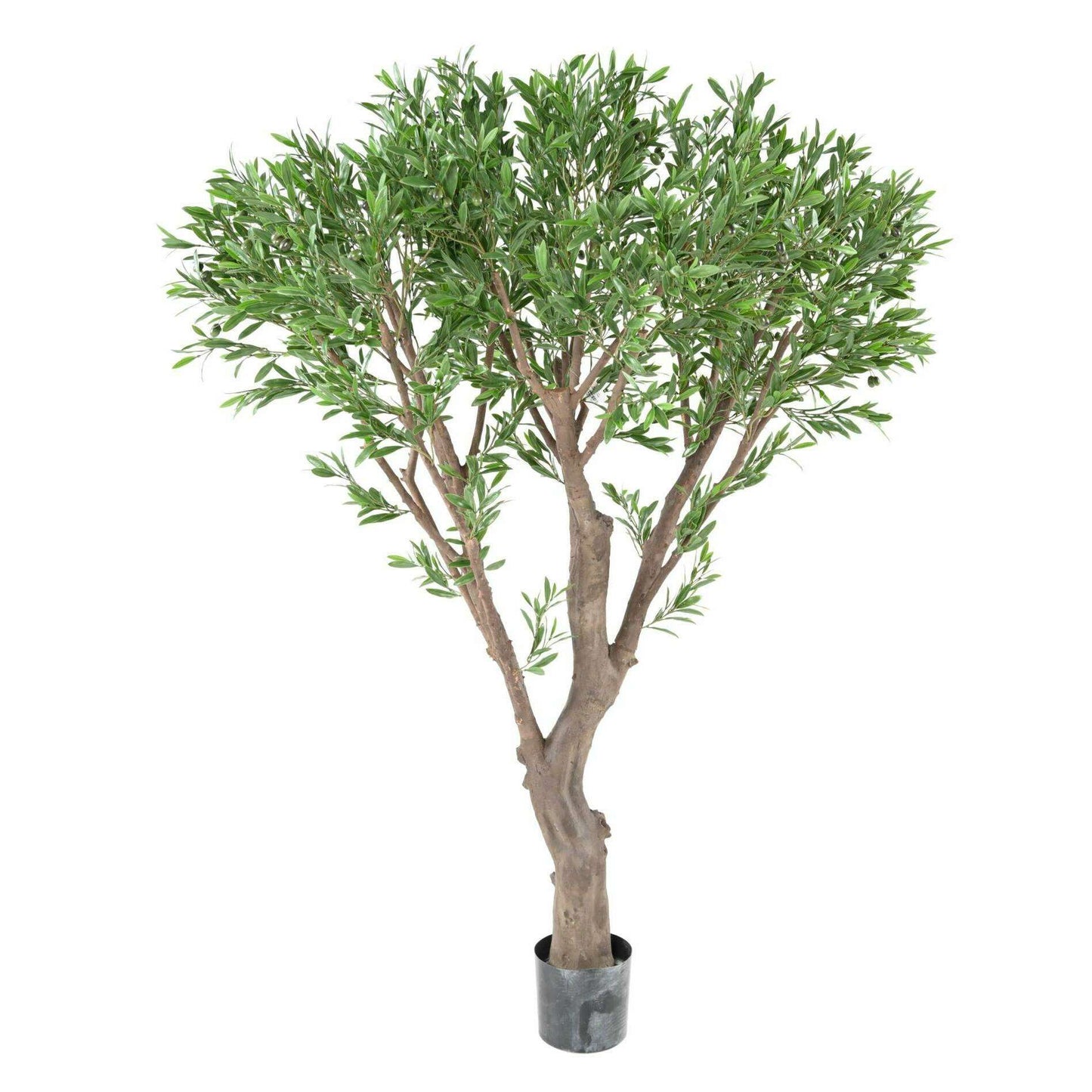Arbre artificiel Olivier géant PLAST UV - décoration pour extérieur - H.185cm