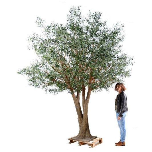 Arbre artificiel Olivier New Tree - plante pour intérieur - H.350cm