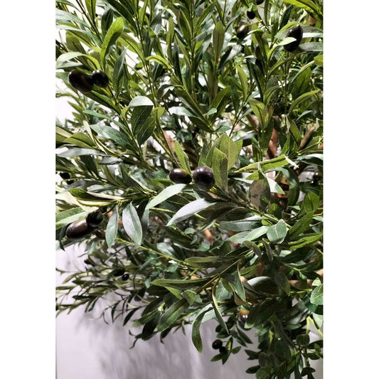 Arbre artificiel Olivier sur platine - plante pour intérieur - H.270cm