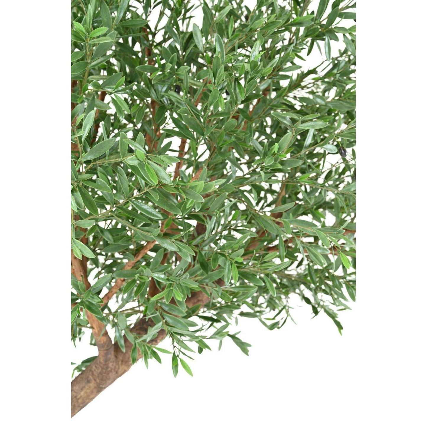 Arbre artificiel Olivier tête PLAST UV - décoration pour extérieur - H.270cm