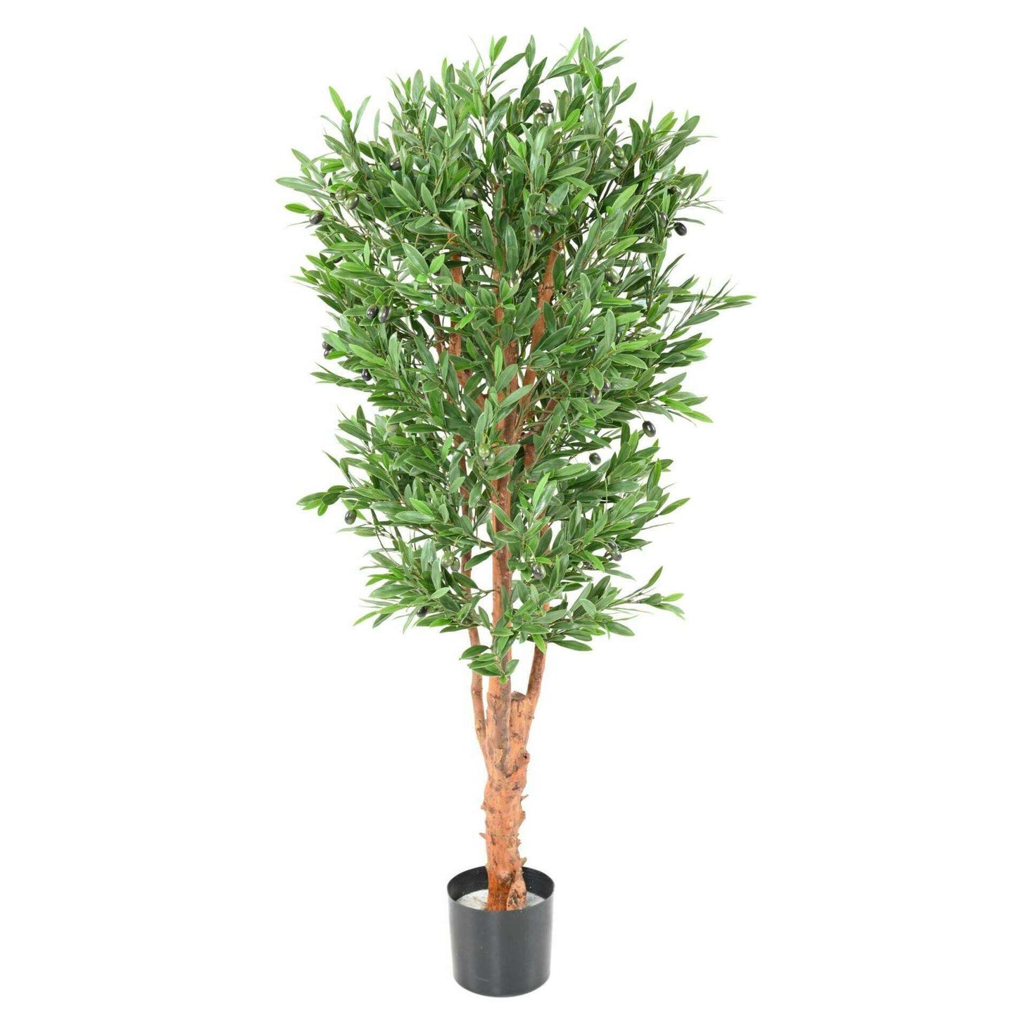 Arbre artificiel Olivier tronc noueux PLAST UV - plante pour extérieur - H.140cm