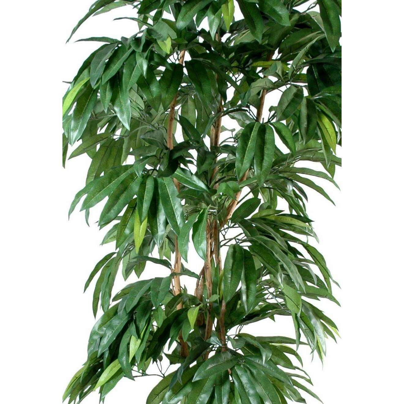 Arbre fruitier artificiel Manguier - plante semi-naturelle d'intérieur - H.150cm