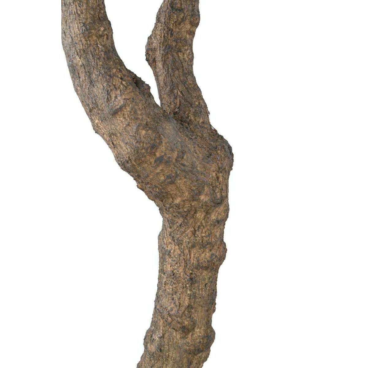 Arbre fruitier artificiel Olivier géant 2 têtes et olives - plante pour intérieur - H.350cm