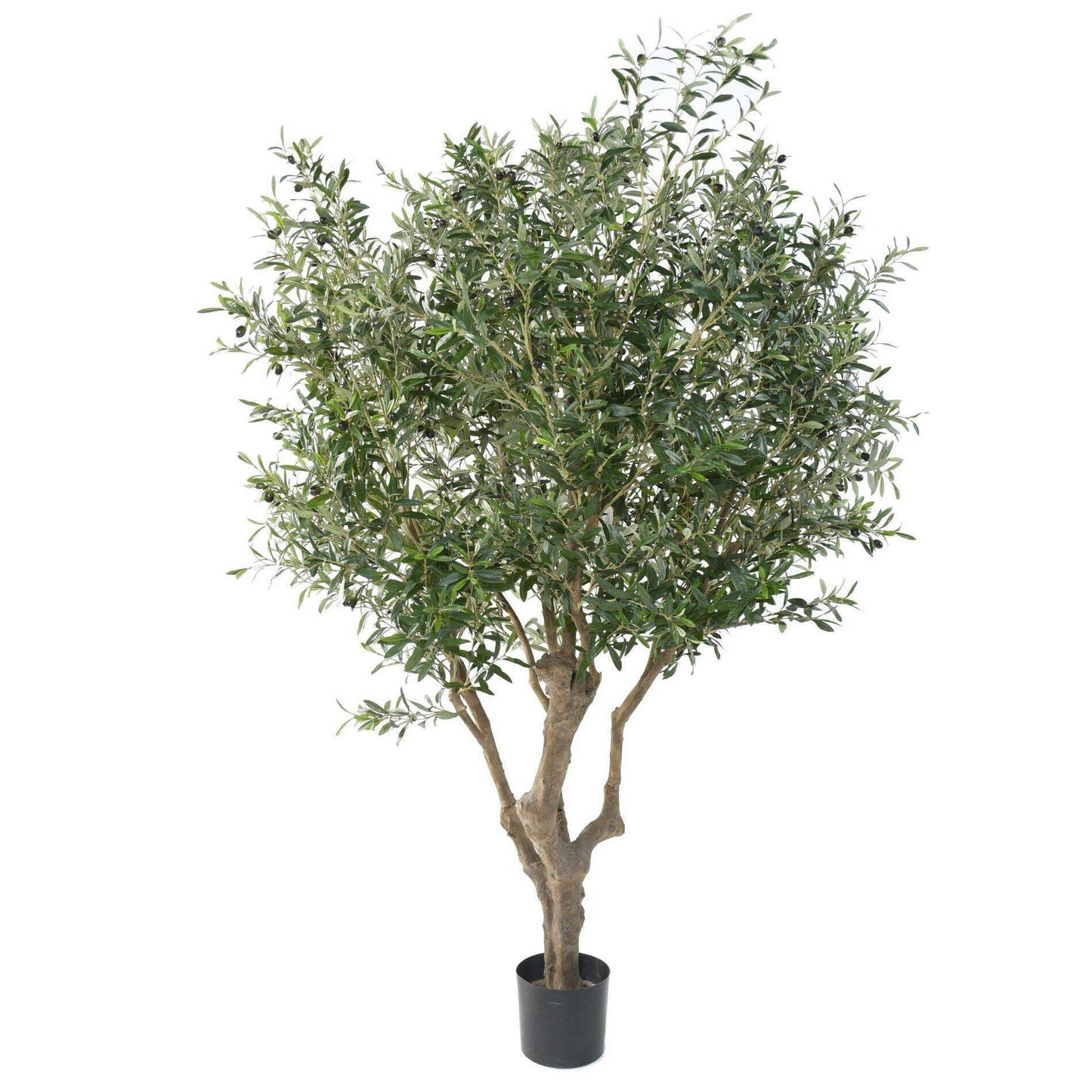 Arbre fruitier artificiel Olivier large - plante d'intérieur - H.215cm