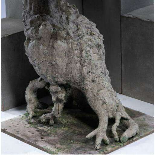 Arbre japonais artificiel Podocarpus nuage anti-UV - intérieur extérieur - H.210cm