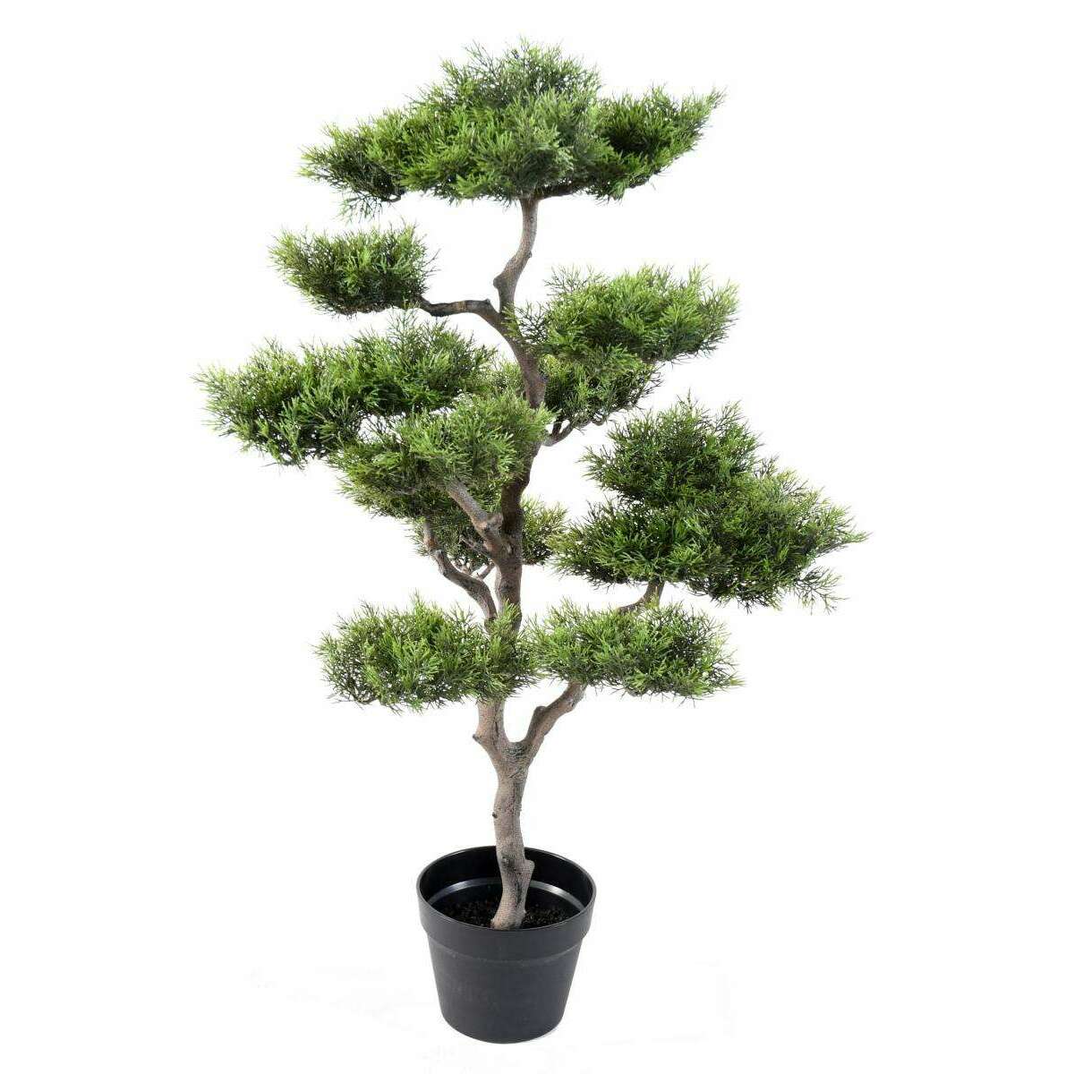 Bonsaï Pin Artificiel en Pot de 95cm - Arbre Artificiel Intérieur / Extérieur
