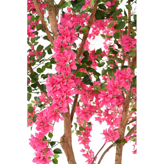 Arbre Bougainvillier artificiel - décoration intérieure - H.320cm - Fuchsia