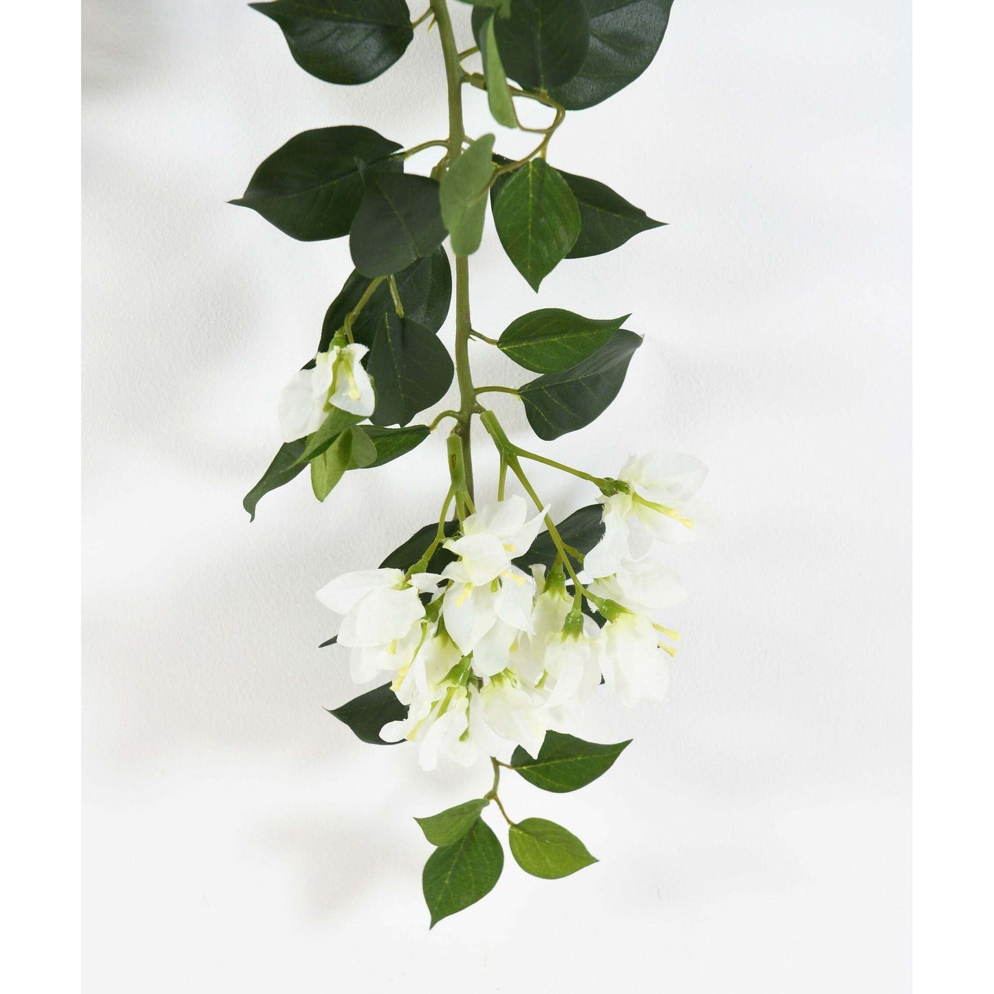 Branche artificielle de bougainvillier New spray - décoration d'intérieur - H.80cm blanc