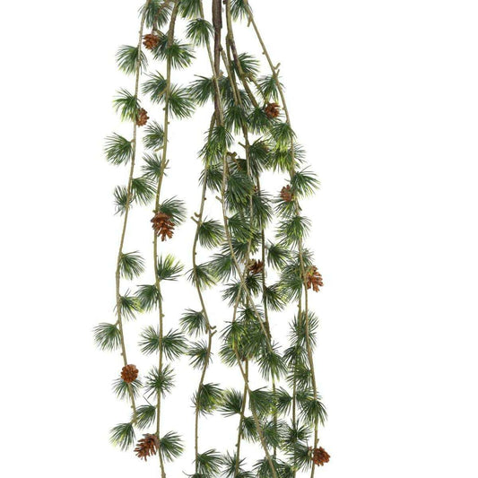 Branche artificielle de pin chute - décoration d'intérieur - H.147cm - L4