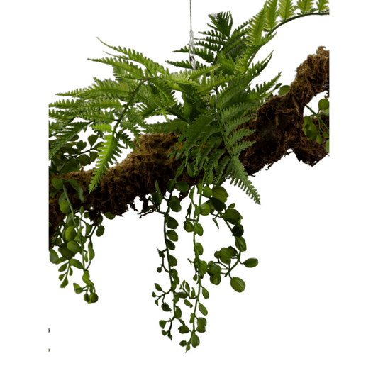 Branche artificielle Epiphyte à suspendre - suspension végétale - H.60cm