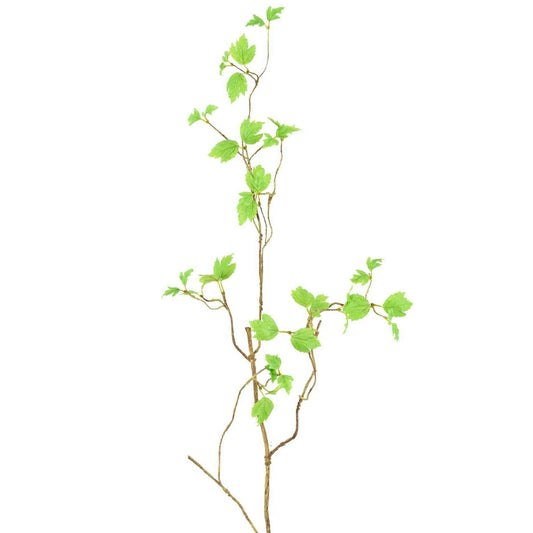 Branche artificielle Printemps - décoration d'intérieur - H.130cm vert - C4