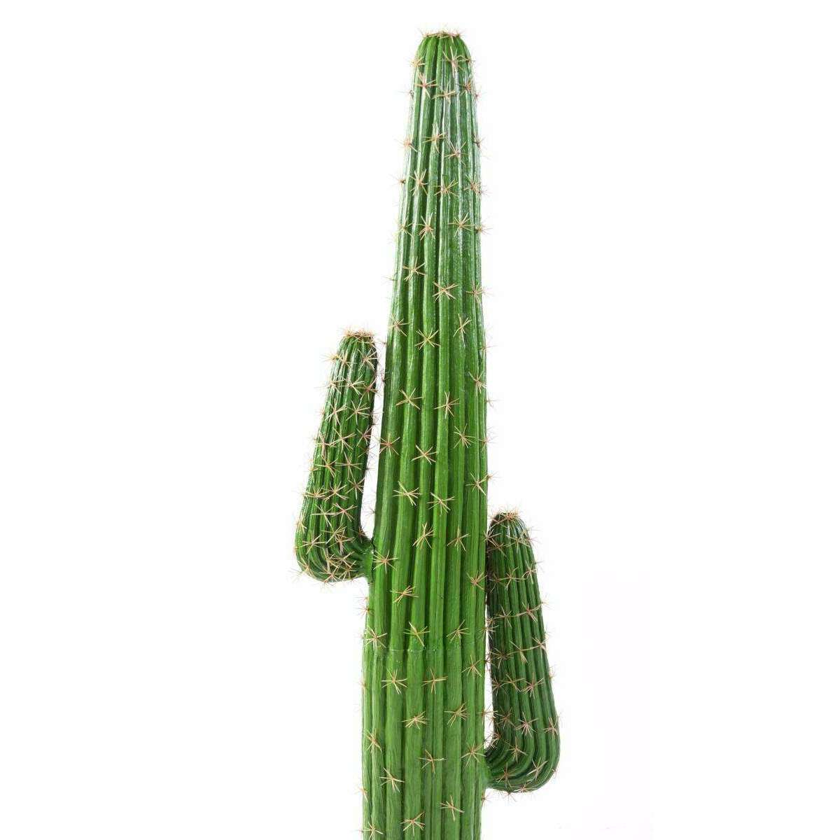 Cactus artificiel Mexico New- plante d'intérieur - H.145cm vert