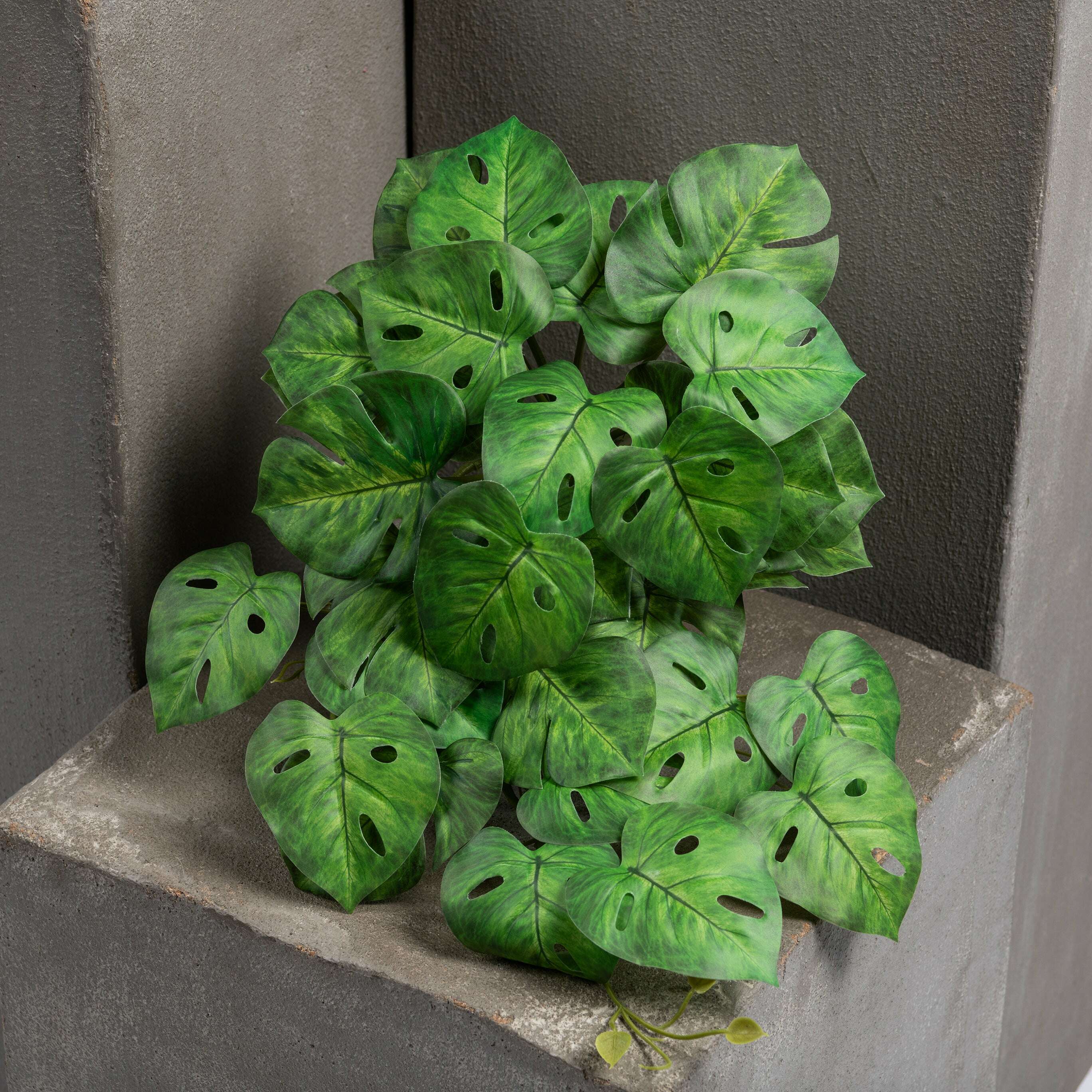 feuille philodendron artificielle Chute artificielle Philodendron 30 feuilles - plante d'intérieur