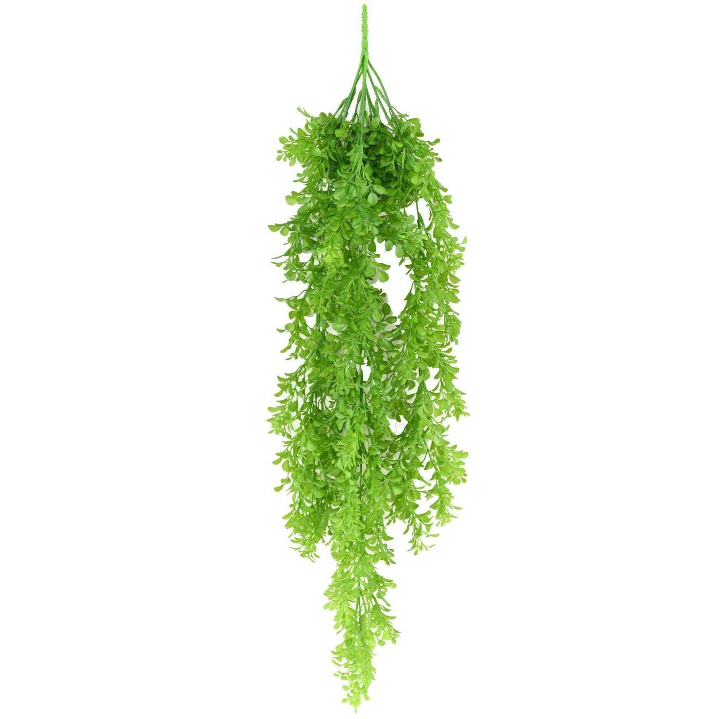 Feuillage artificiel chute de Callisia - décoration d'intérieur - H.84cm vert D3