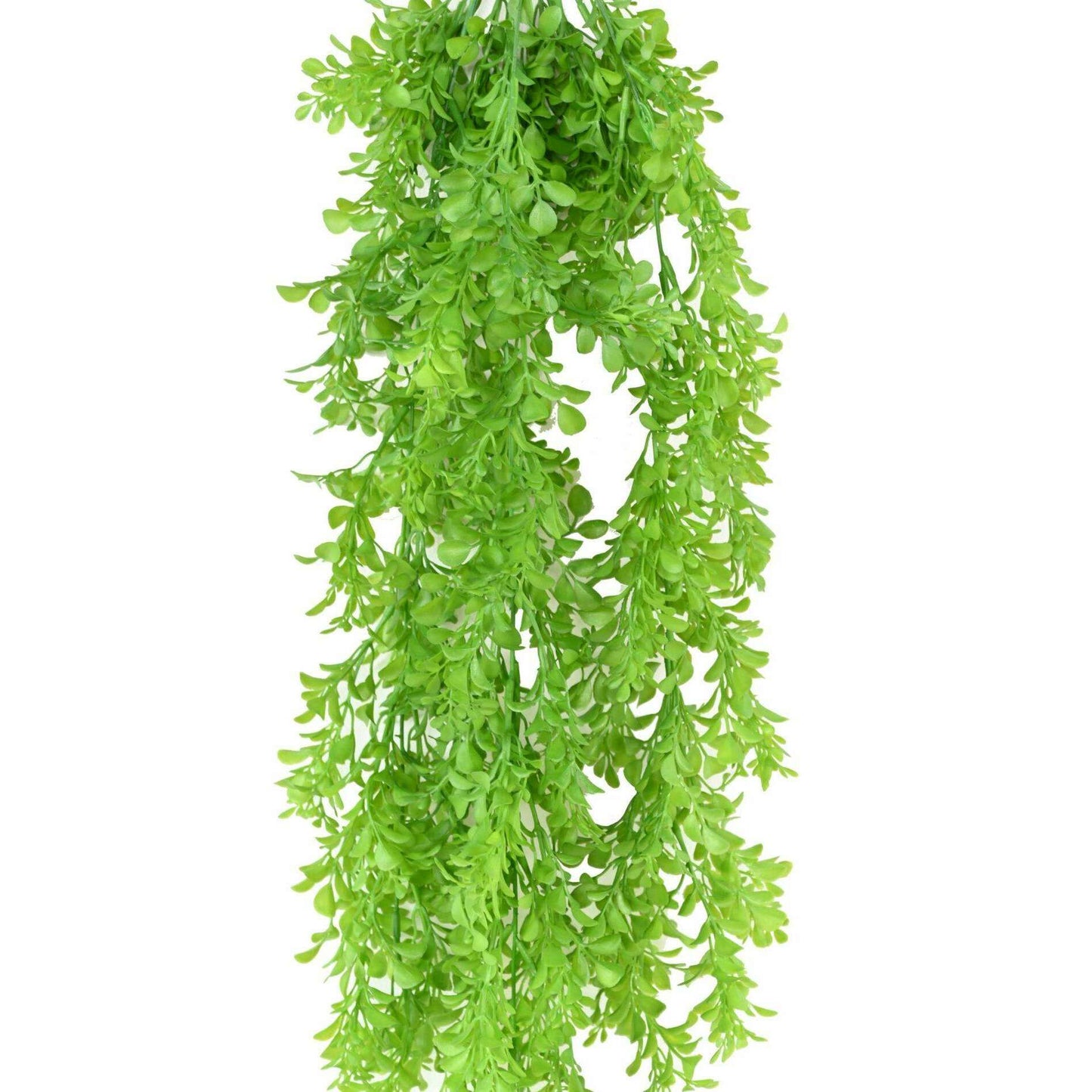 Feuillage artificiel chute de Callisia - décoration d'intérieur - H.84cm vert D3