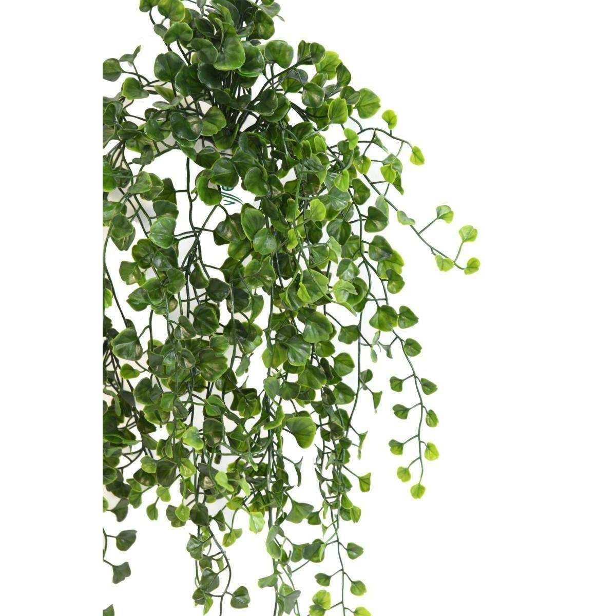 Feuillage artificiel chute de Dicondra - intérieur extérieur - H.60cm vert