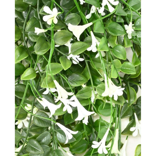 Feuillage artificiel chute de Dischidia fleuri - intérieur extérieur - H.65cm