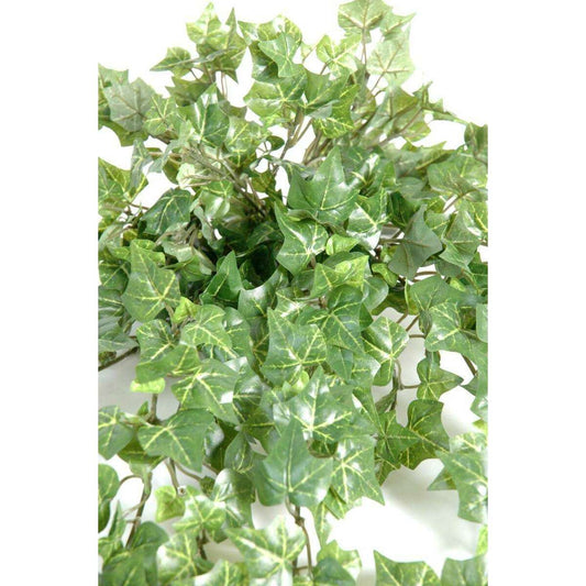 Feuillage artificiel chute de Lierre en piquet - 504 feuilles artificielles - H.60cm vert