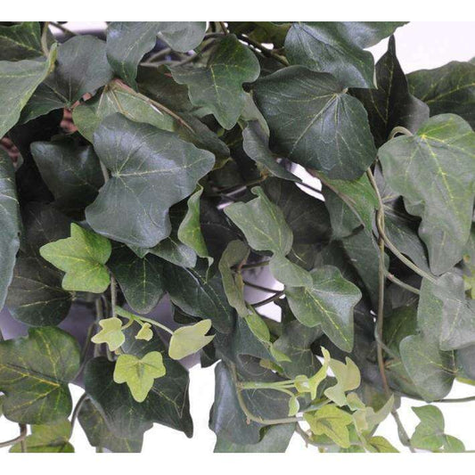 Feuillage artificiel chute de Lierre Gala en piquet - 180 feuilles artificielles - H.50cm vert - I1