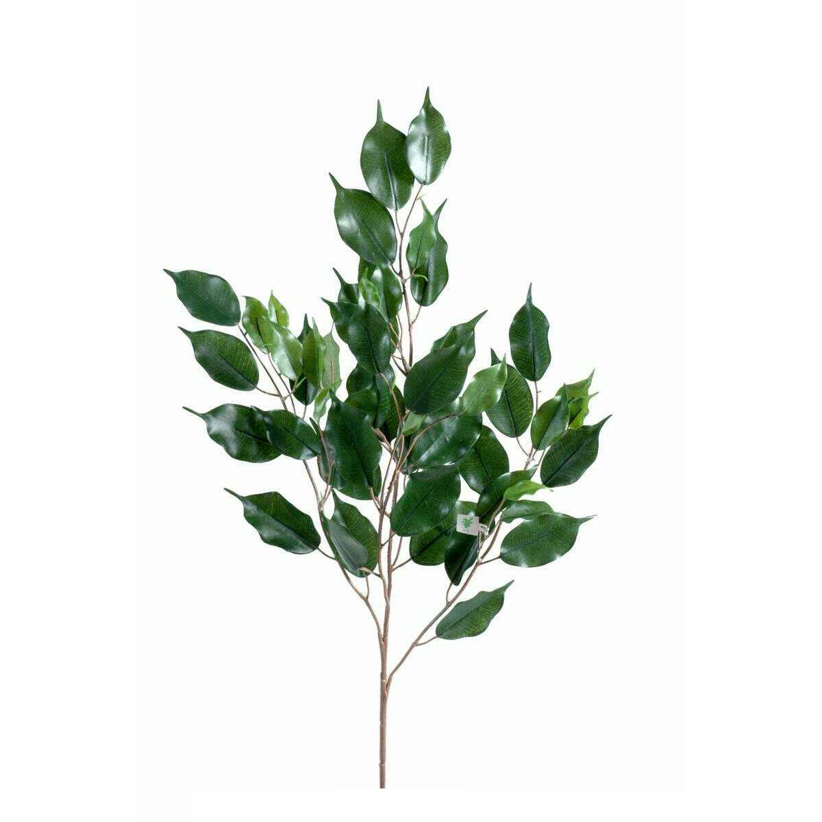 Feuillage artificiel Ficus exotica - création florale - H.76 cm vert G2