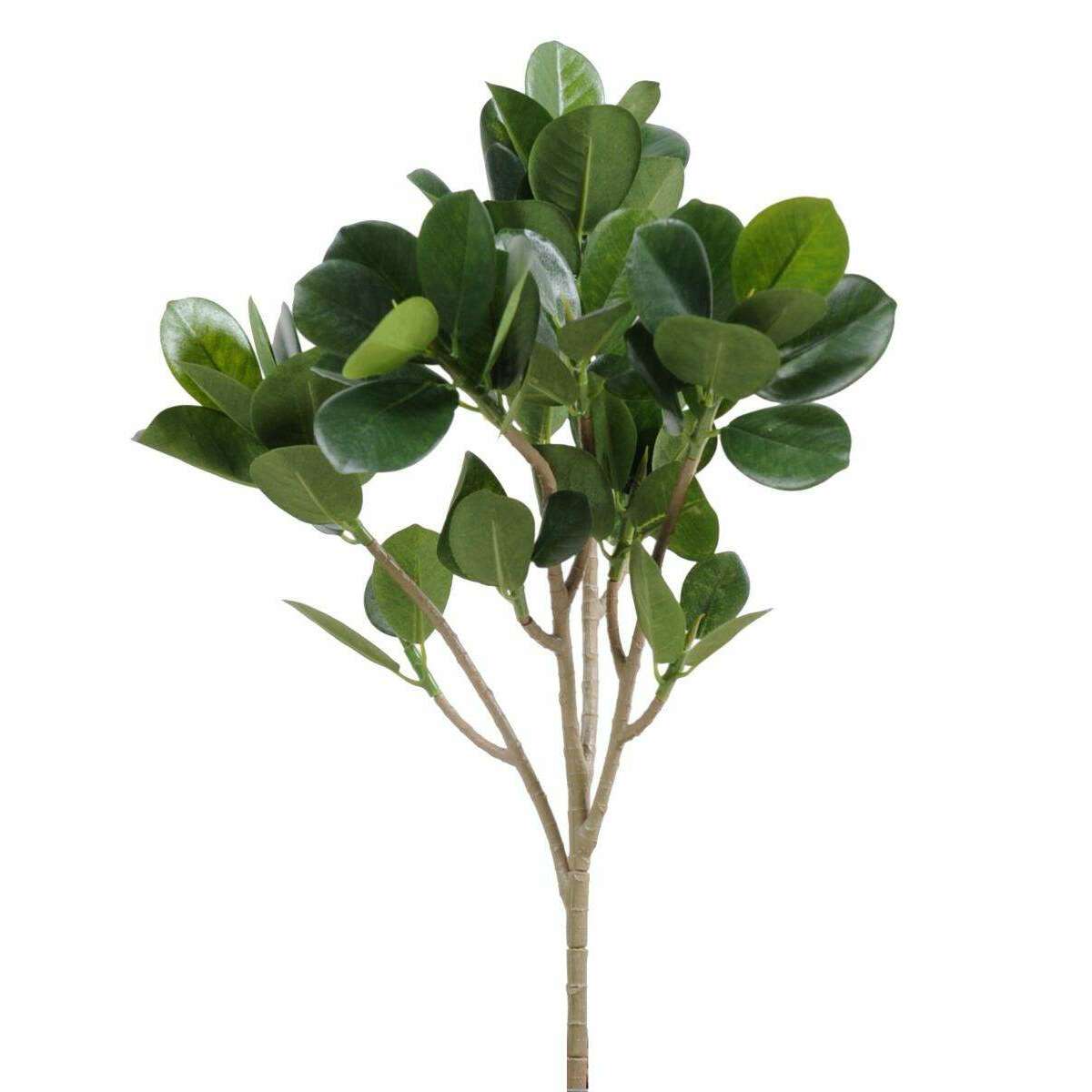 Feuillage artificiel Ficus panda - création composition florale - H.40 cm vert G2