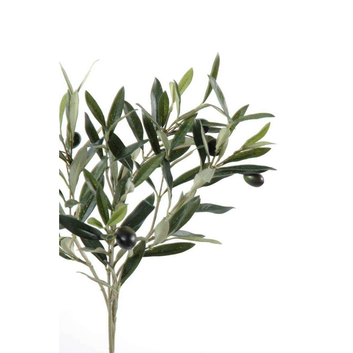Feuillage artificiel Olivier branche - composition florale - H.55 cm