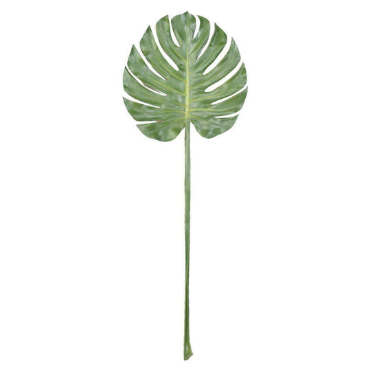 Feuille artificielle de Philo Monstera - décoration d'intérieur - H.100cm vert