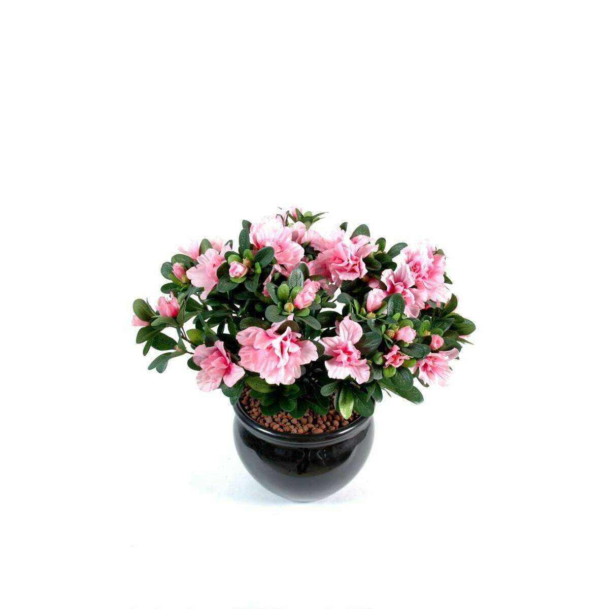 Fleur artificielle Azalée en piquet - intérieur - H.35cm rose A3