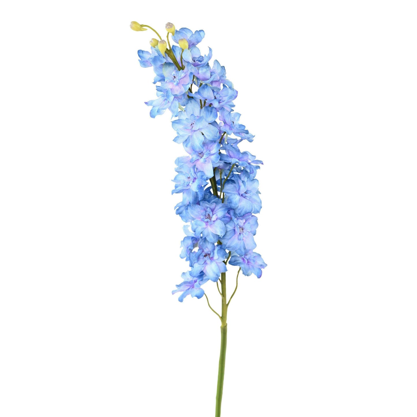 Fleur artificielle Delphinium - création de bouquet - H.100cm bleu