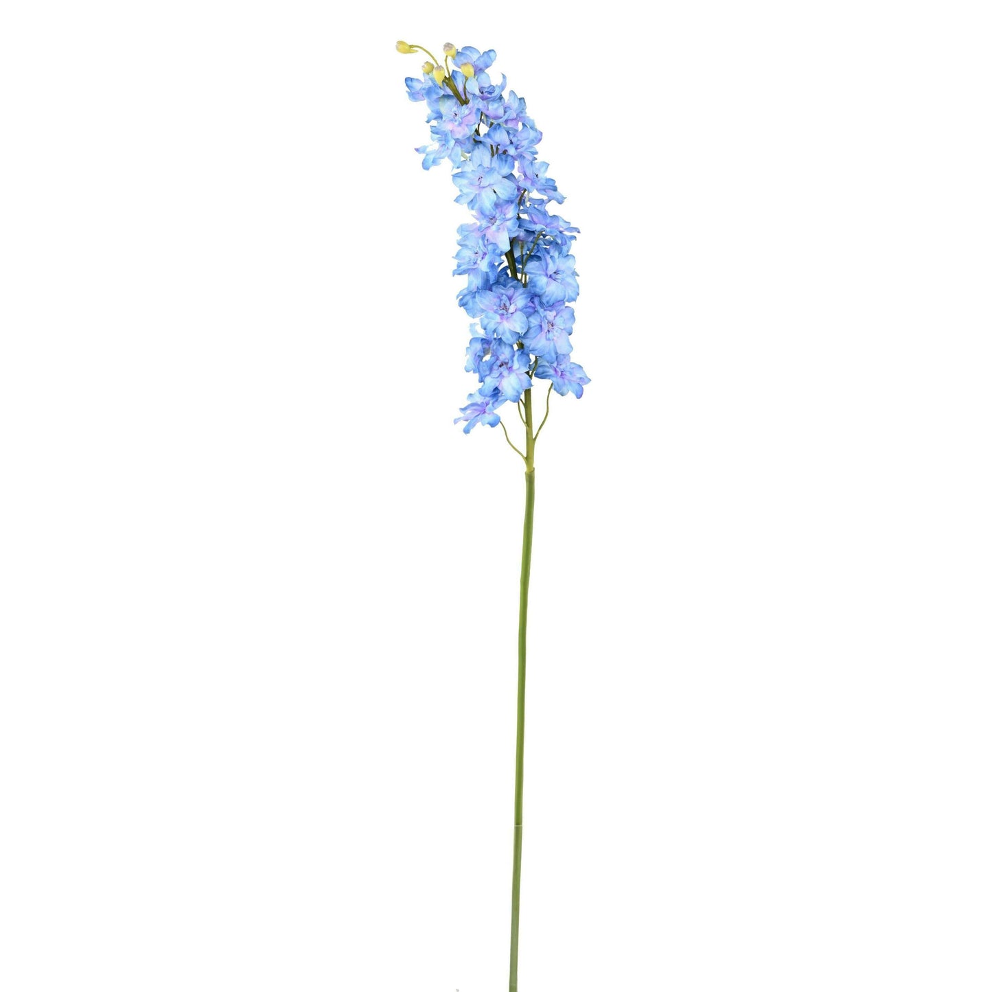 Fleur artificielle Delphinium - création de bouquet - H.100cm bleu